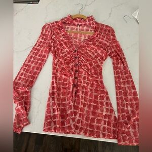 Free People Lucky Shirtee size small